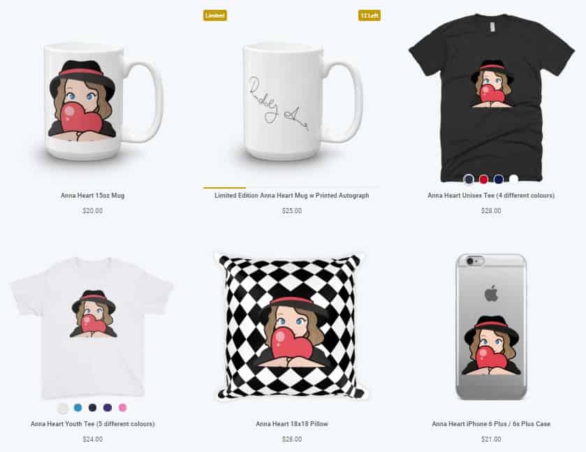 Anna Rudolf Merch