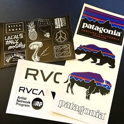 Free stickers!