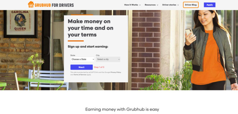 GrubHub for drivers