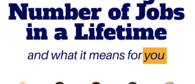 How many jobs have you had so far? 5? 10? 30? You may be surprised at what the average number of jobs is for a person - because job hopping might be more common than you think!