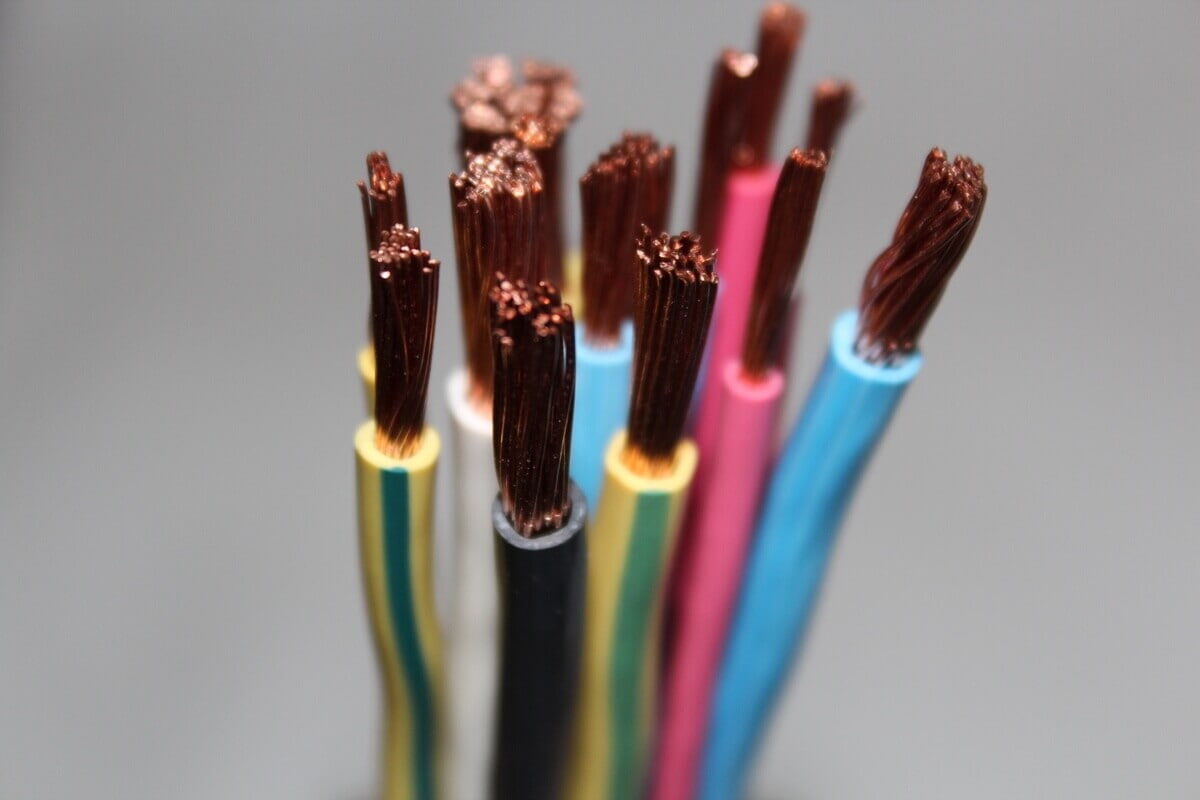  Thick Copper Cable; High Thermal Electrical Conductivity Wider Diameter  