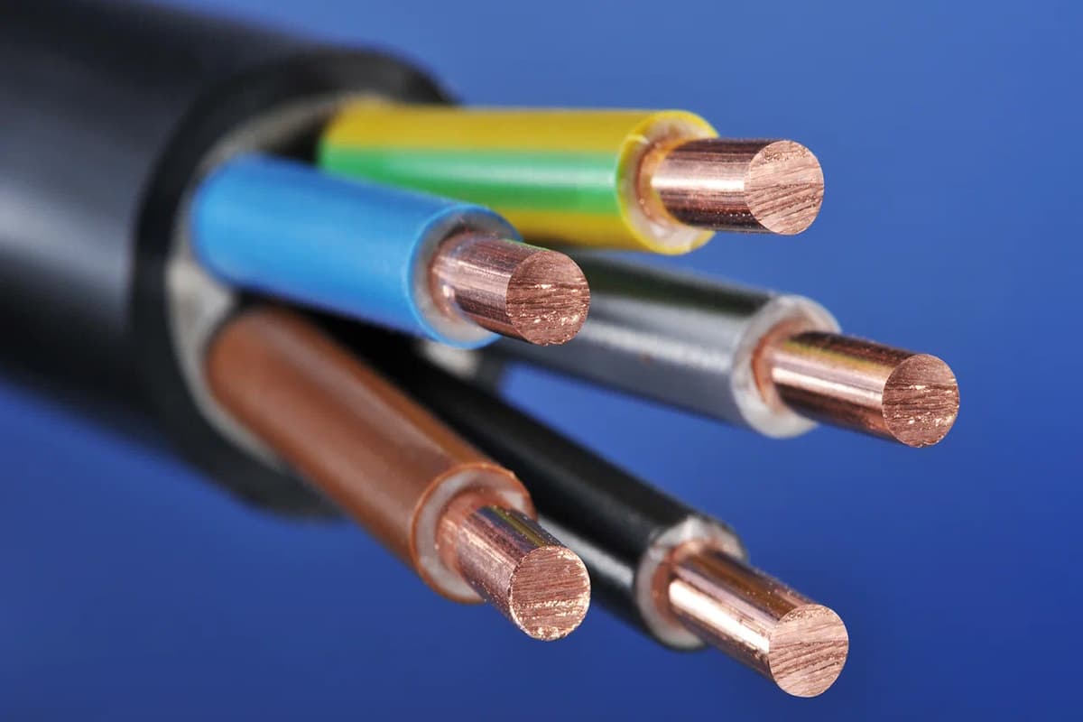  Pure Copper Cable; XLPE PVC Coating Electrical Conductive Thermal Resistance 