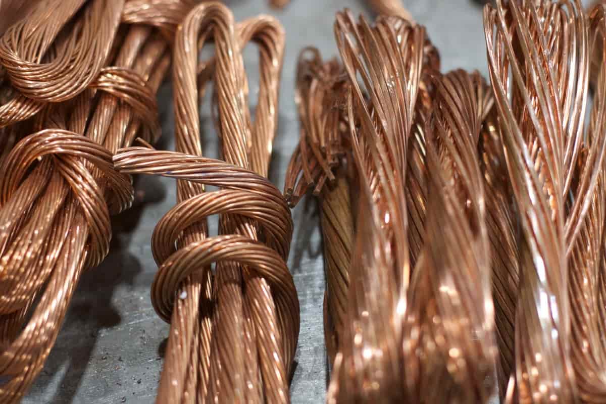  Bare Copper Cable; Multiple Core Round Flat Shape 150 Meters Long 